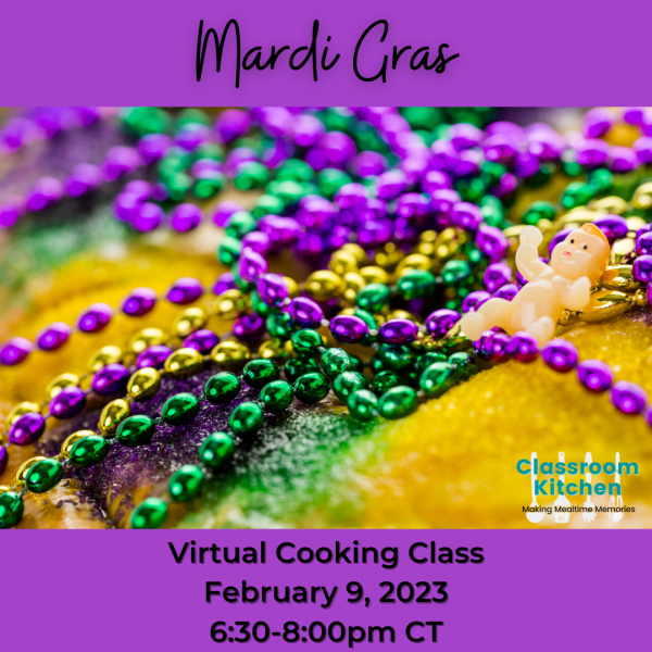 Image for event: Classroom Kitchen: Mardi Gras
