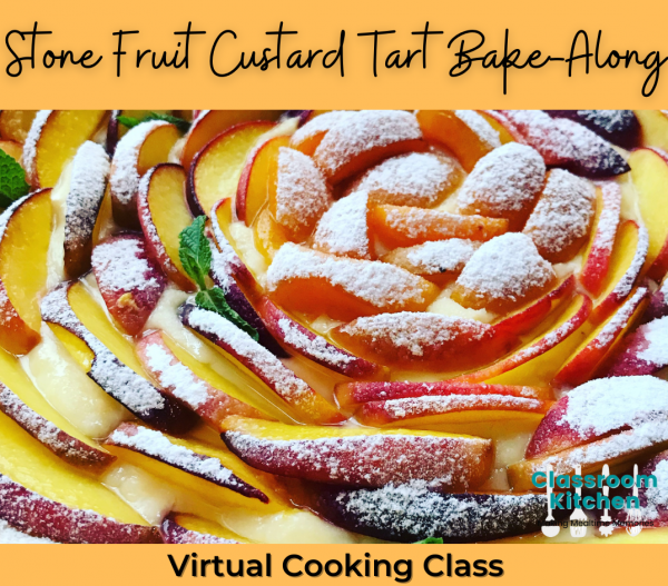 Image for event: Stone Fruit Custard Tart: Classroom Kitchen